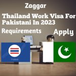 Thailand Work Visa For Pakistani In 2023